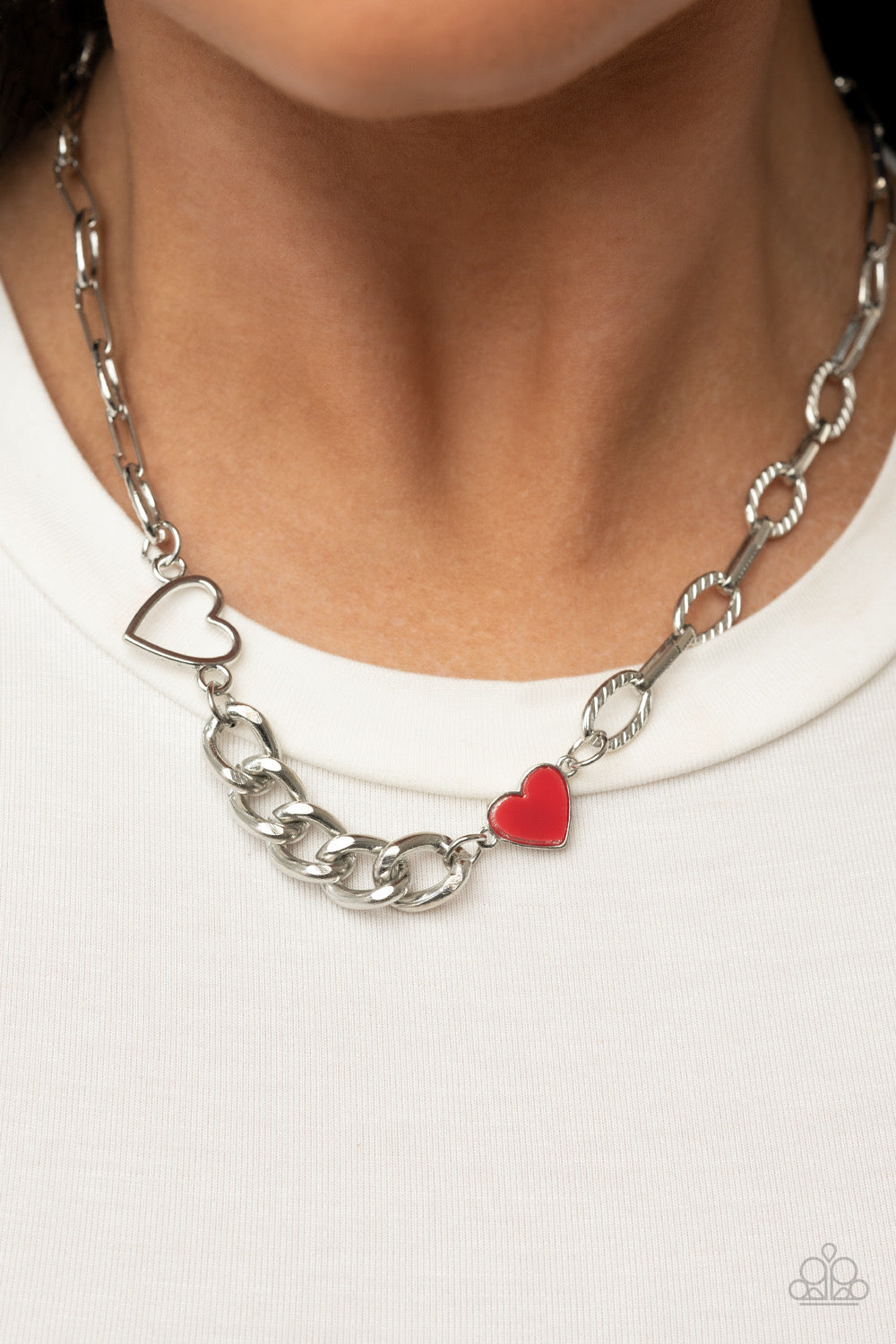 Red Heart Necklace