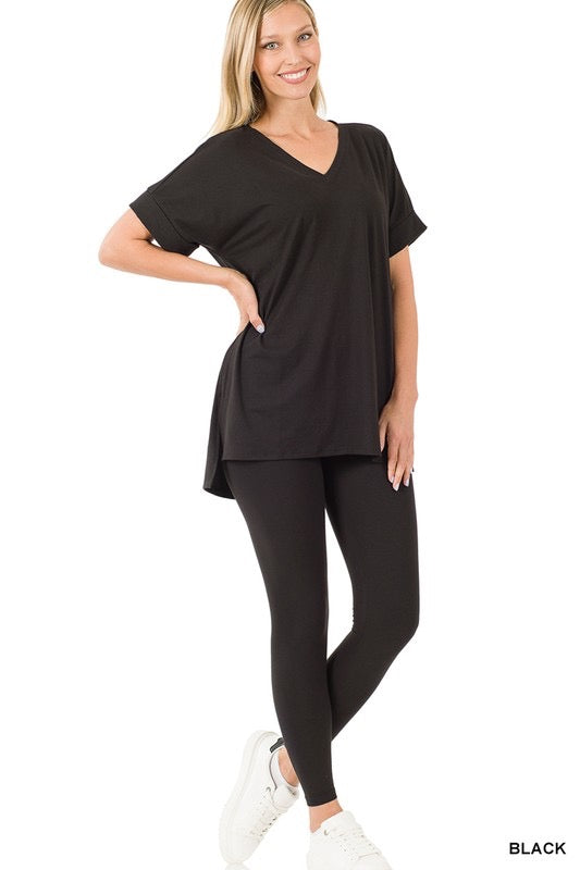 V Neck Travel Set